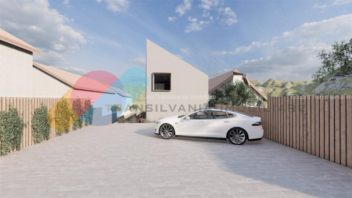Casa cuplata moderna, 160 mp utili, semifinisata, curte amenajata - 3