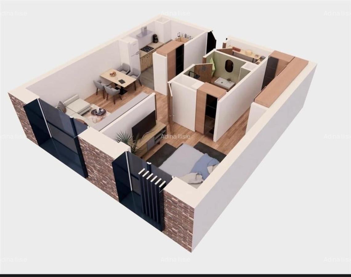 RECO Apartament ultracentral cu 2 camere-60mp-bloc boutique - 1