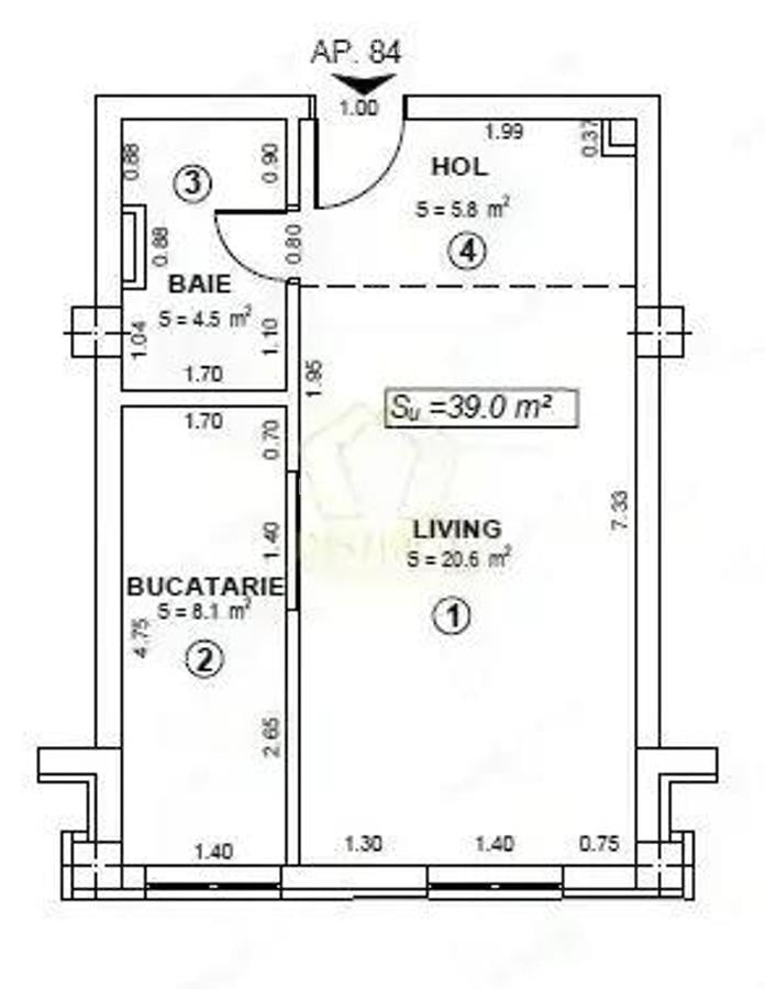 COM 0% Apartamente noi cu 1 camera, predare 2026 | Torontalului - 8