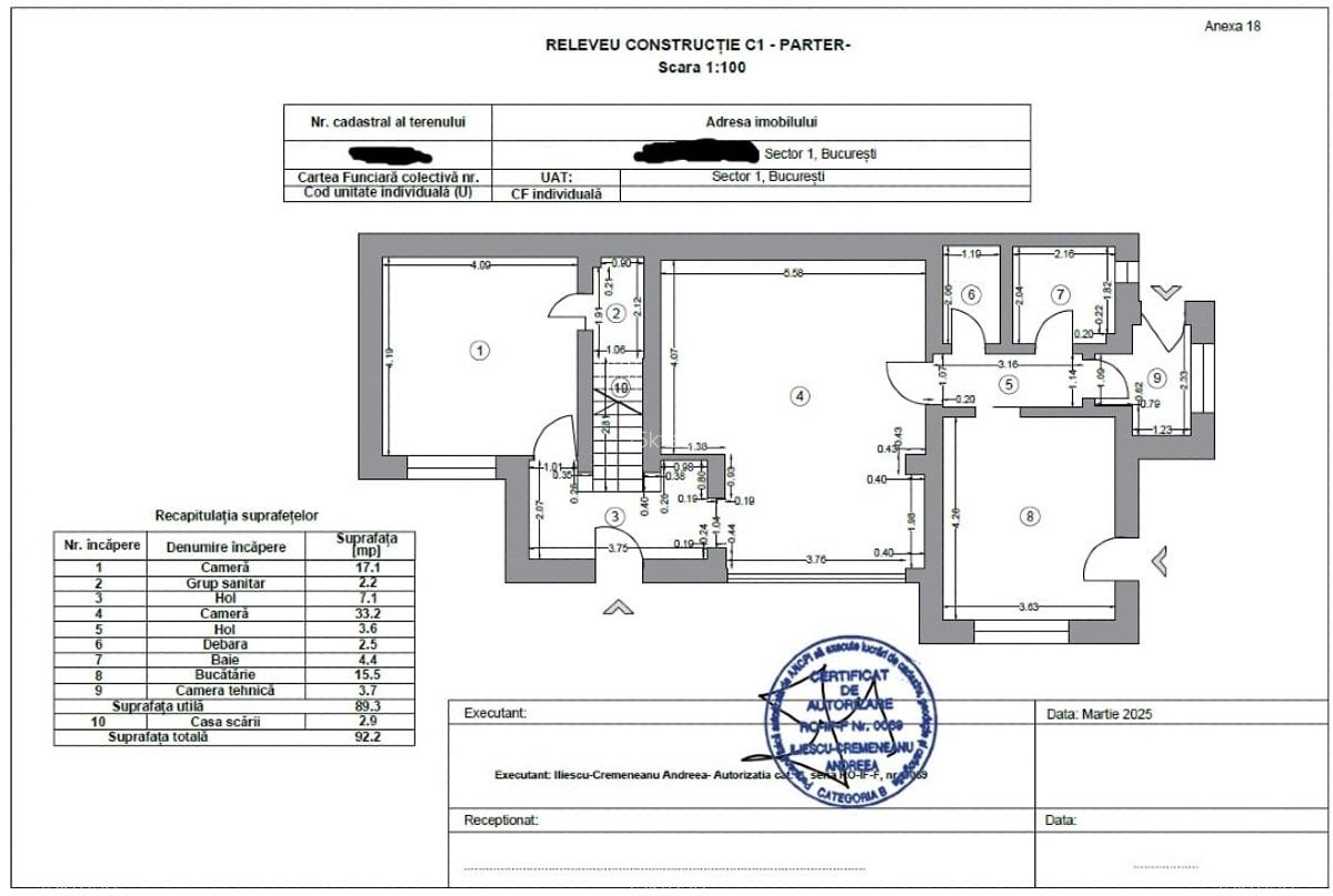 Casa SMART individuala 150mpu + teren 645mp Bucurestii Noi Bazilescu - 4