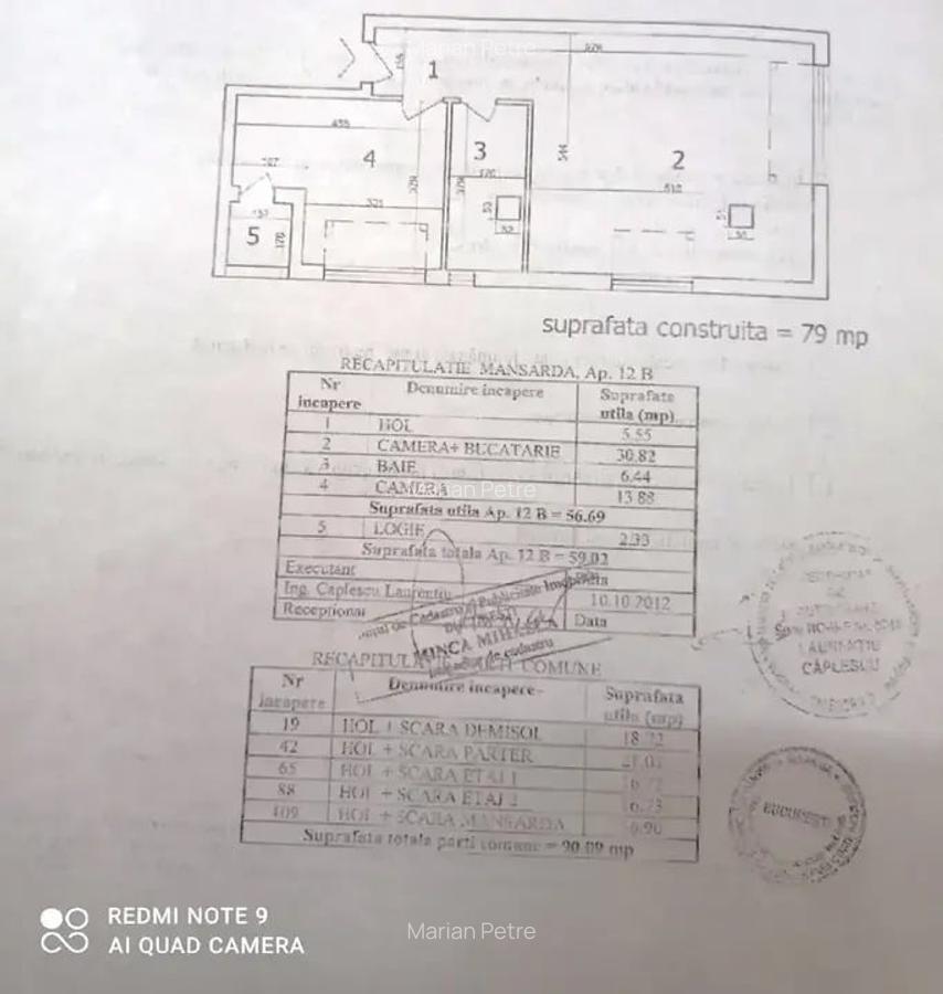 Apartament 2 camere -Mobilat utilat/Mutare imediata -Bucuresti Noi - 12