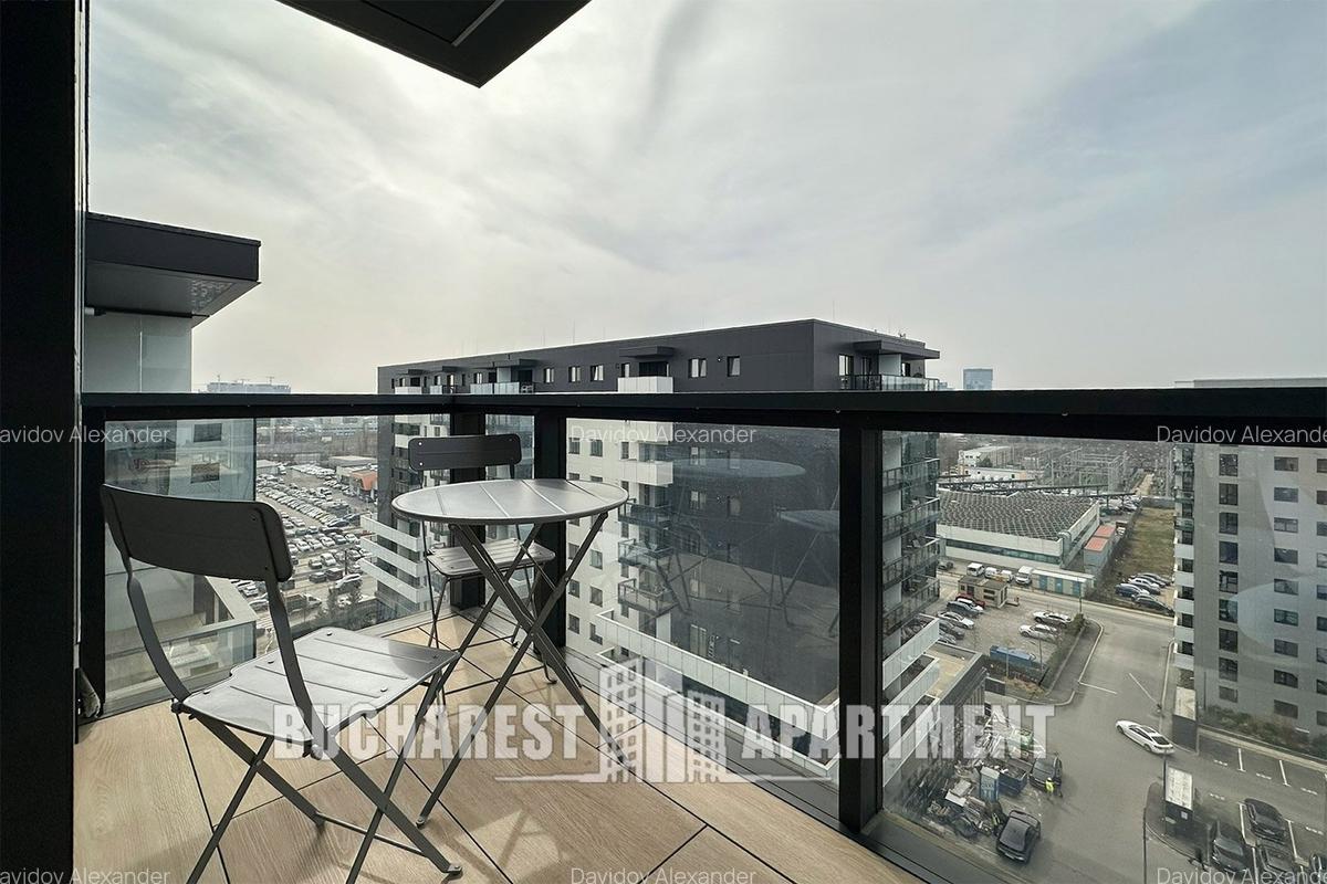 Apartament cu 2 camere semidecomandat, mobilat în Pipera - 12