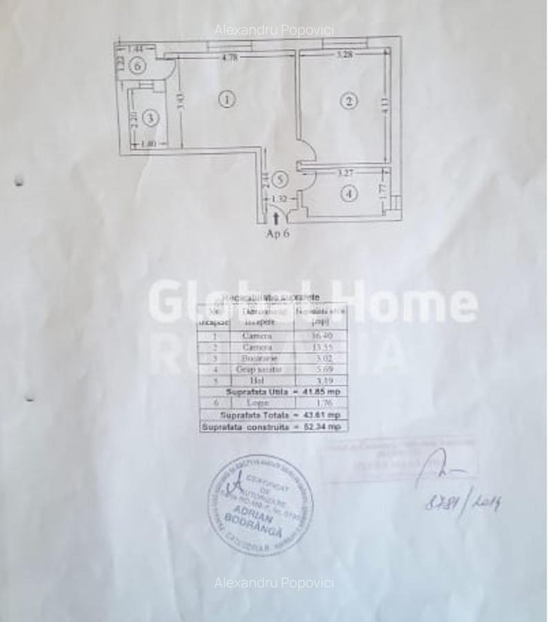 Apartament 2 camere 43MP | Bucurestii Noi | Bloc nou 2013 | Metrou Laminorului | - 18