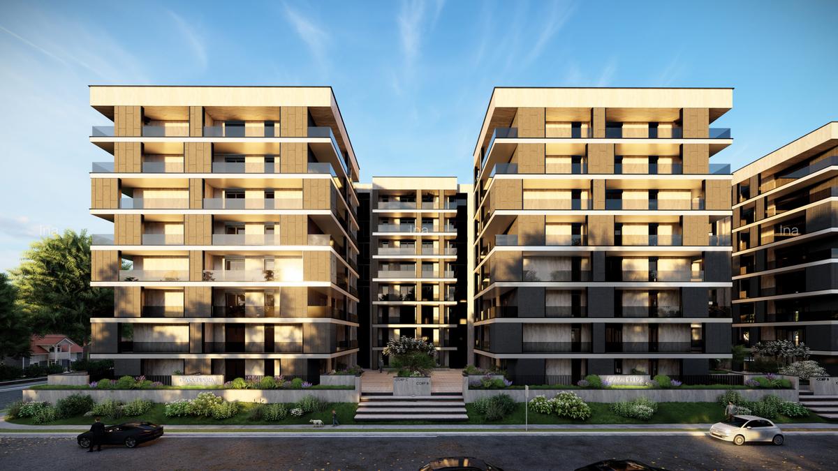 APARTAMENT 4 CAMERE – PIPERA - BLOC NOU – FATADA VENTILATA - COMISION 0 % - 3