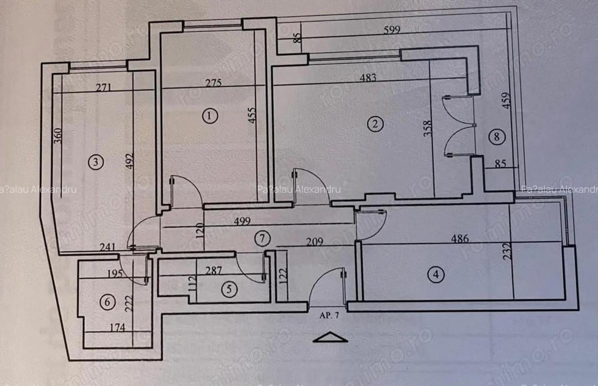 Apartament 3 camere | decomandat, mobilat, utilat, 2 locuri parcare - 3