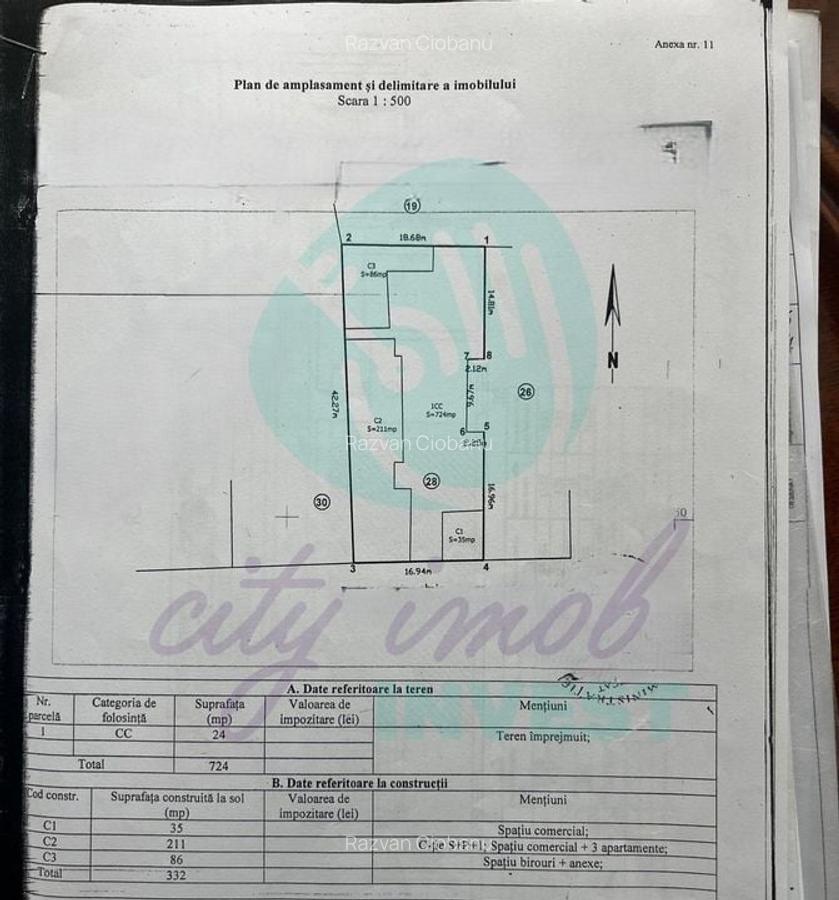 Ap. în Vilă– 4 camere | Ultracentral – Parcul Cișmigiu | Curte comună - 12