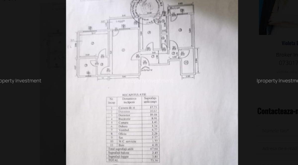 Apartament 3 Camere | Rahova | Bloc  Anvelopat - 19