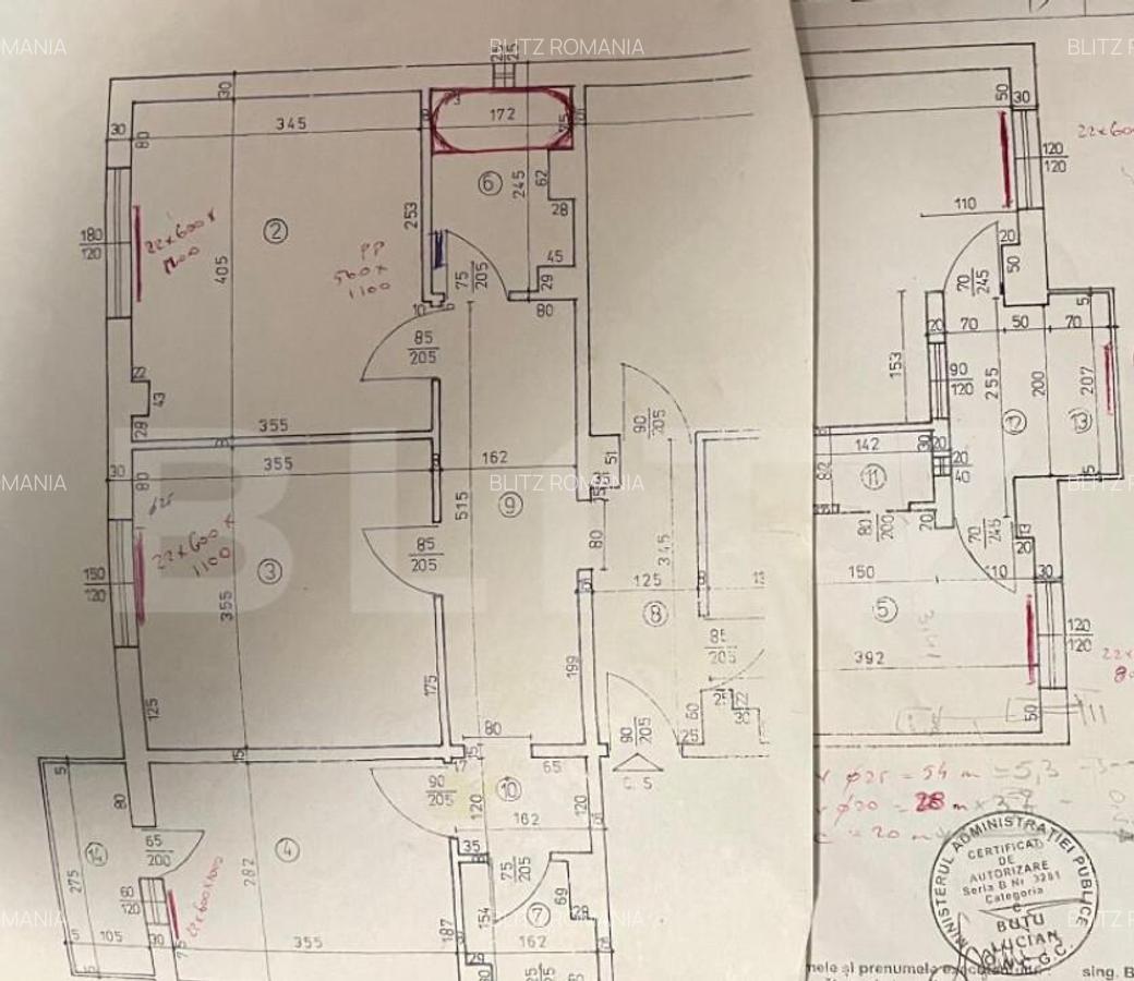 Apartament de vanzare cu 4 camere 96,37 mp, zona 1 Mai - 1