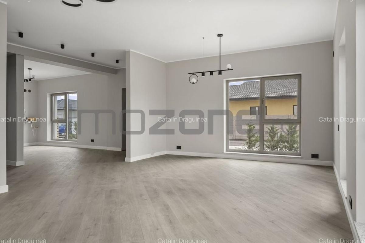 Otopeni - vila P+1, 4 camere,  3 dormitoare, 3 bai,  toate utilitatile racordate - 5
