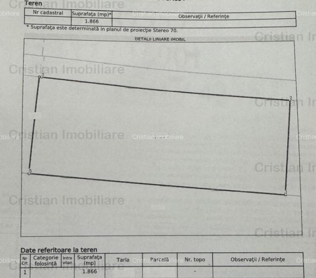 Teren intravilan de constructii Centura- 2000mp cu 115m desc - 4