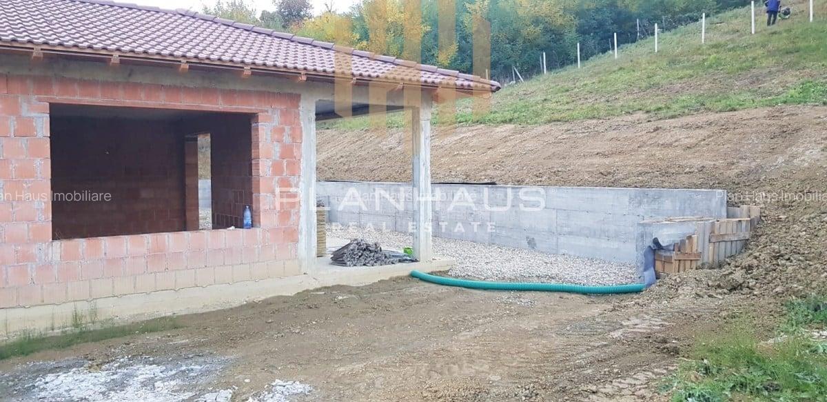 Casă duplex  semifinisată , Tăuții de Sus, 1 600 mp teren cu view - 13