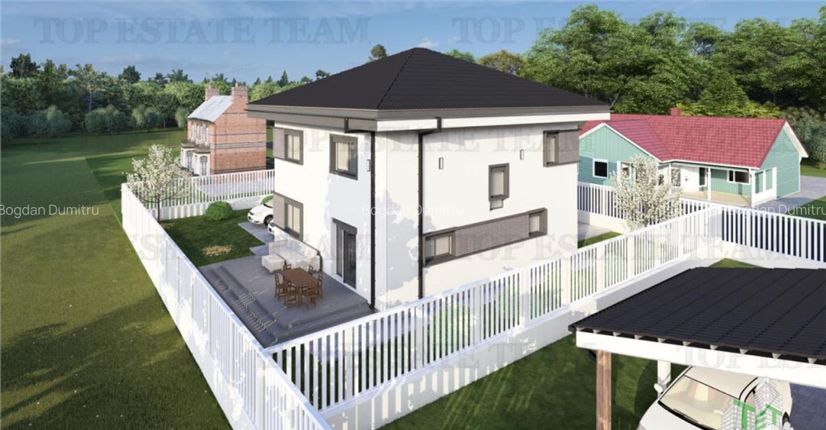 Vila de lux, independenta energetic, 255mp, 650mp teren, lan - 8