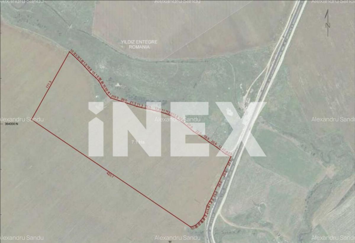 Teren intravilan 71.000 mp de vanzare Oarja, Arge? | A - 3