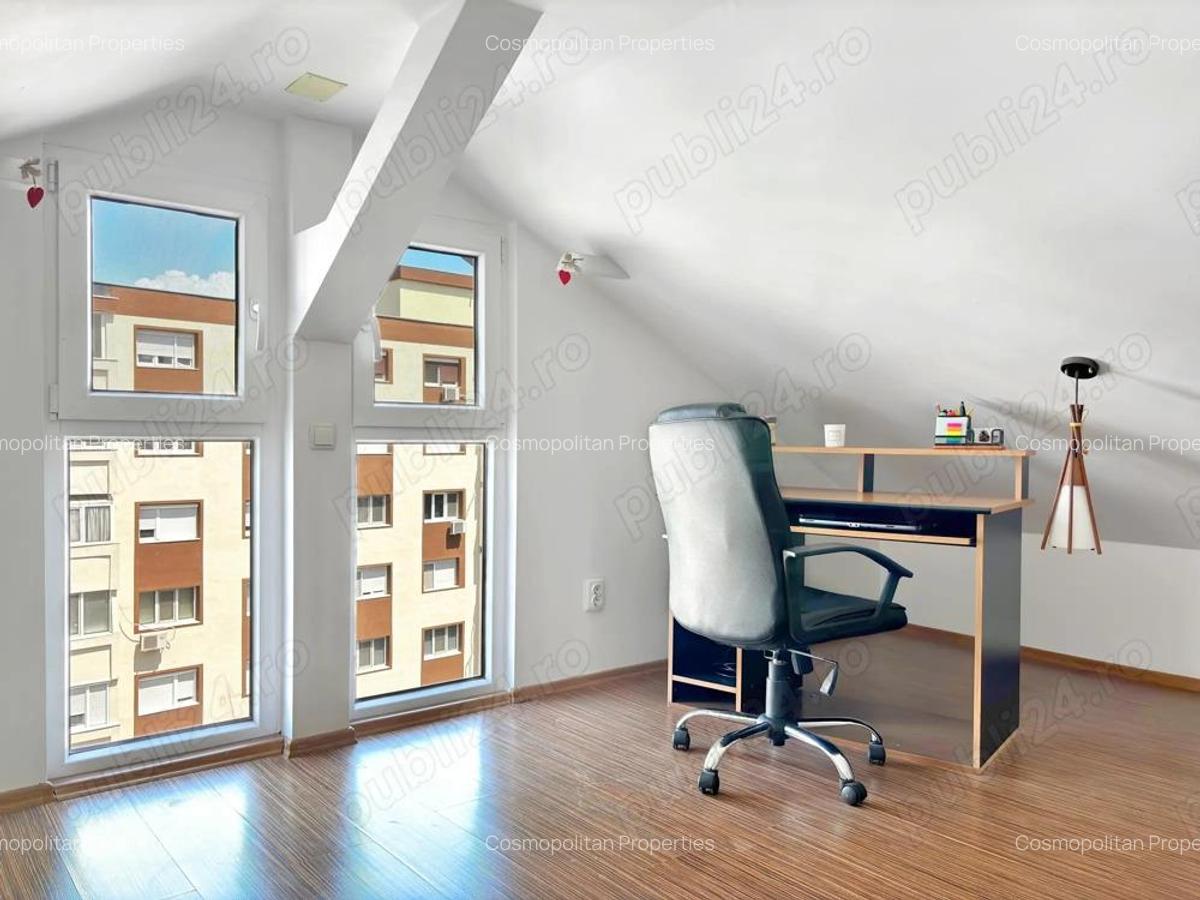 Mansarda | 3 Camere | 2 Bai | Mobilat & Utilat | 84.46 MP | McDonald s-Judetean | Comision 0 - 2