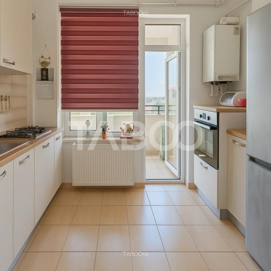 Apartament cu 3 camere decomandat, mobilat în Arhitecților - Calea Cisnădiei - 12