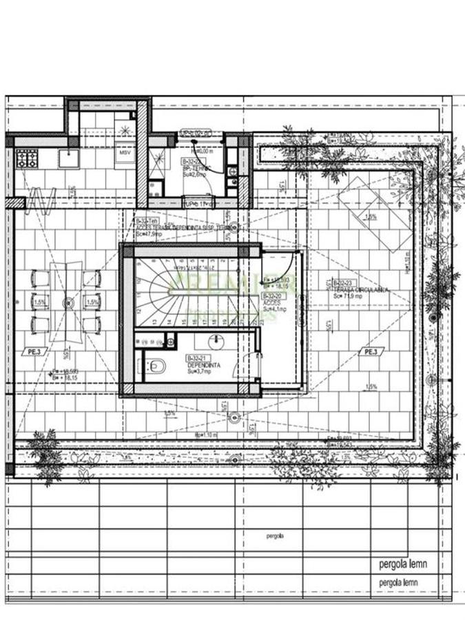 Penthouse Unic de vanzare jocuzii - 24