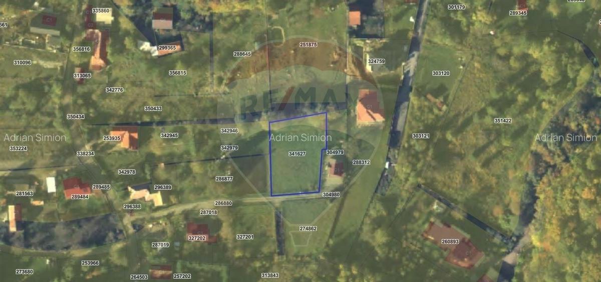 Teren de vanzare in Faget 1542 mp cu panorama - 20