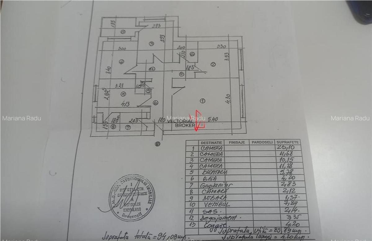 4 camere, decomandate, centrala apartament, Calea Calarasi- Pta Muncii - 6