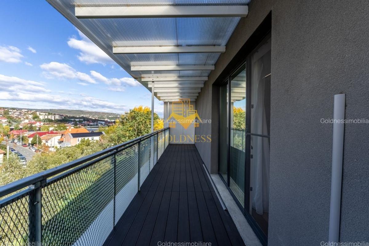 Penthouse mobilat lux, parcare, AC, bloc nou, Semicentral, zona Horea - 18