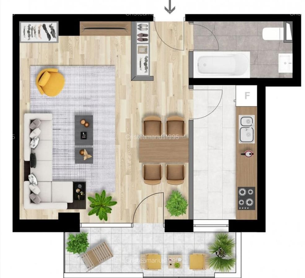 Apartamente de 1,2,3 camere , Intre Lacuri, Bloc Premium! - 5