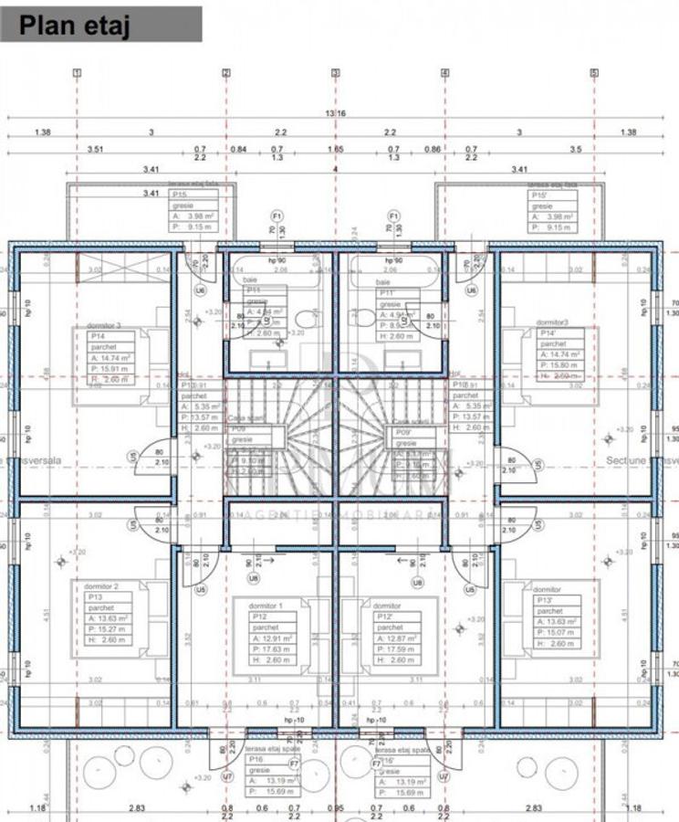 Duplex finalizat - bine compartimentat - toate utilitatile - - 19