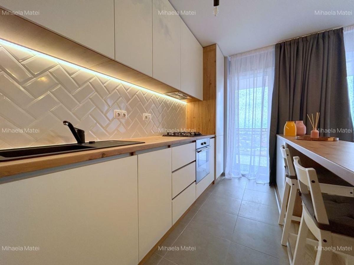 3 camere, amenajat, parcare subterana, Denya Forest - 12