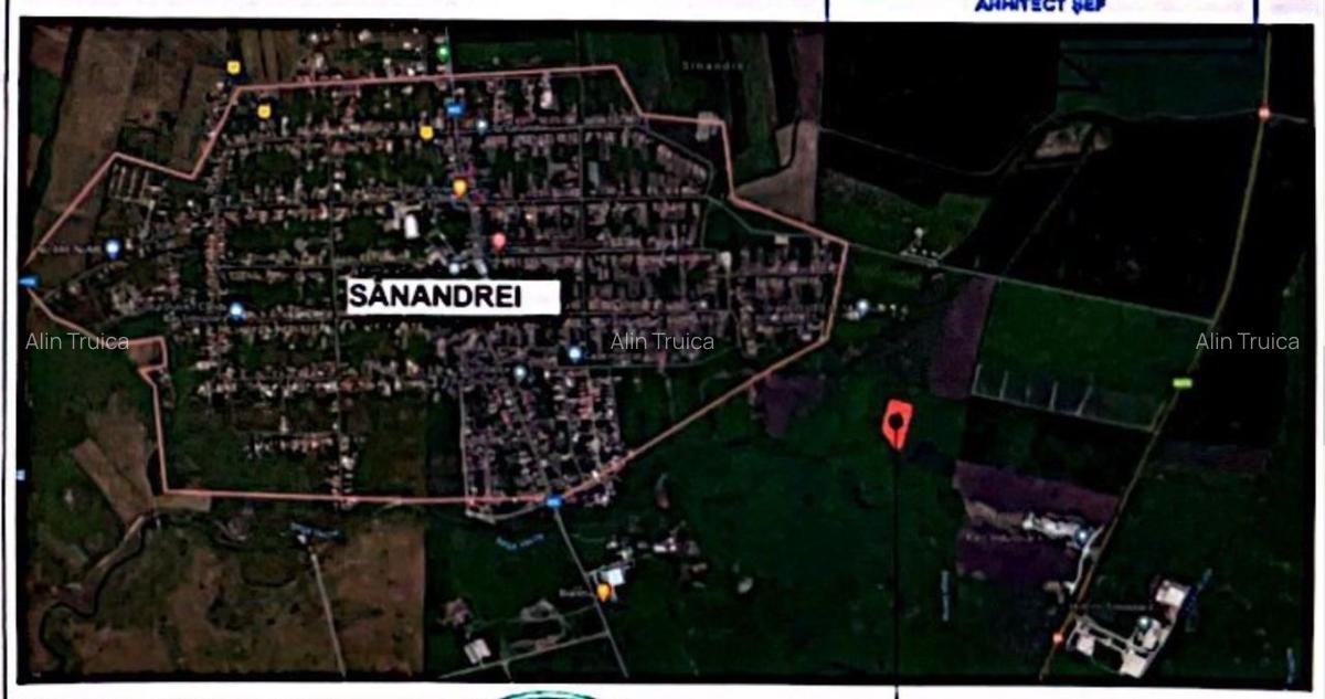 Sanandrei - Parcele bloc - P+2E - P.U.Z. finalizat - comision 0 - 1