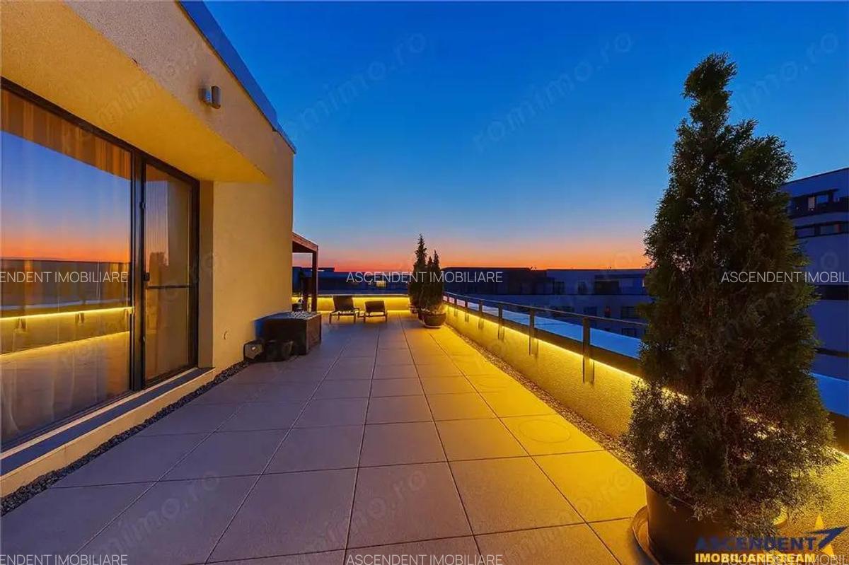 Penthouse,Clasa A,200mp,accesorizat, curte privata,Kasper,Coresi,Tractorul, Brasov:FILM 3D! - 17