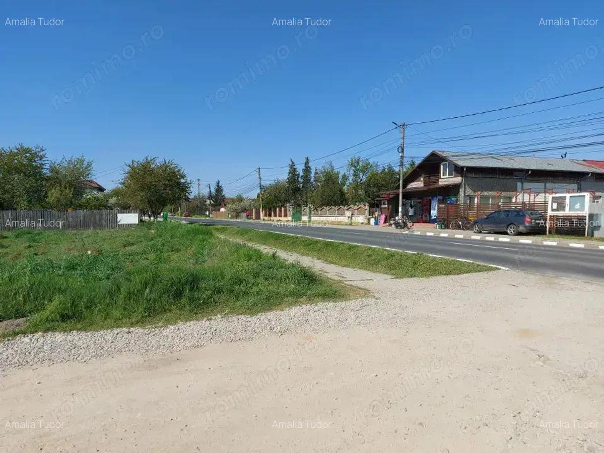 Teren 1.510mp la strada principala, dubla deschidere, Ciofliceni - Snagov! - 1
