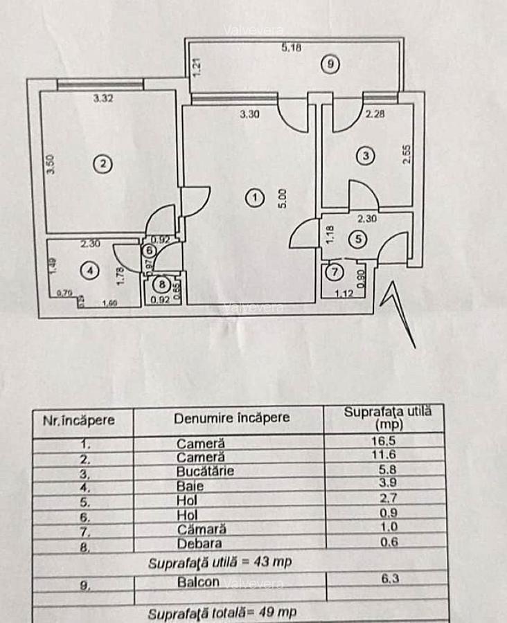 🏠 Apartament 2 camere, semidecomandat – Tiglina 2, Galați - 6
