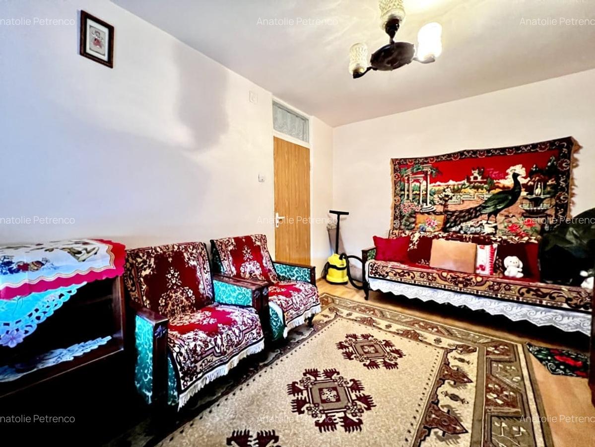Apartament 2 camere, parter, semidecomandat, 53mp utili+balcon, zona Girocului - 4