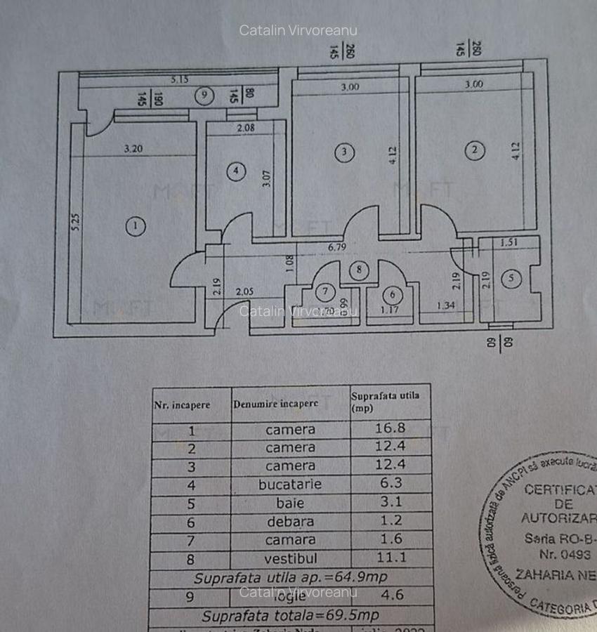 NEGOCIABIL | 3 camere | posibilitate 2 bai | 7 min METROU OBOR - 2