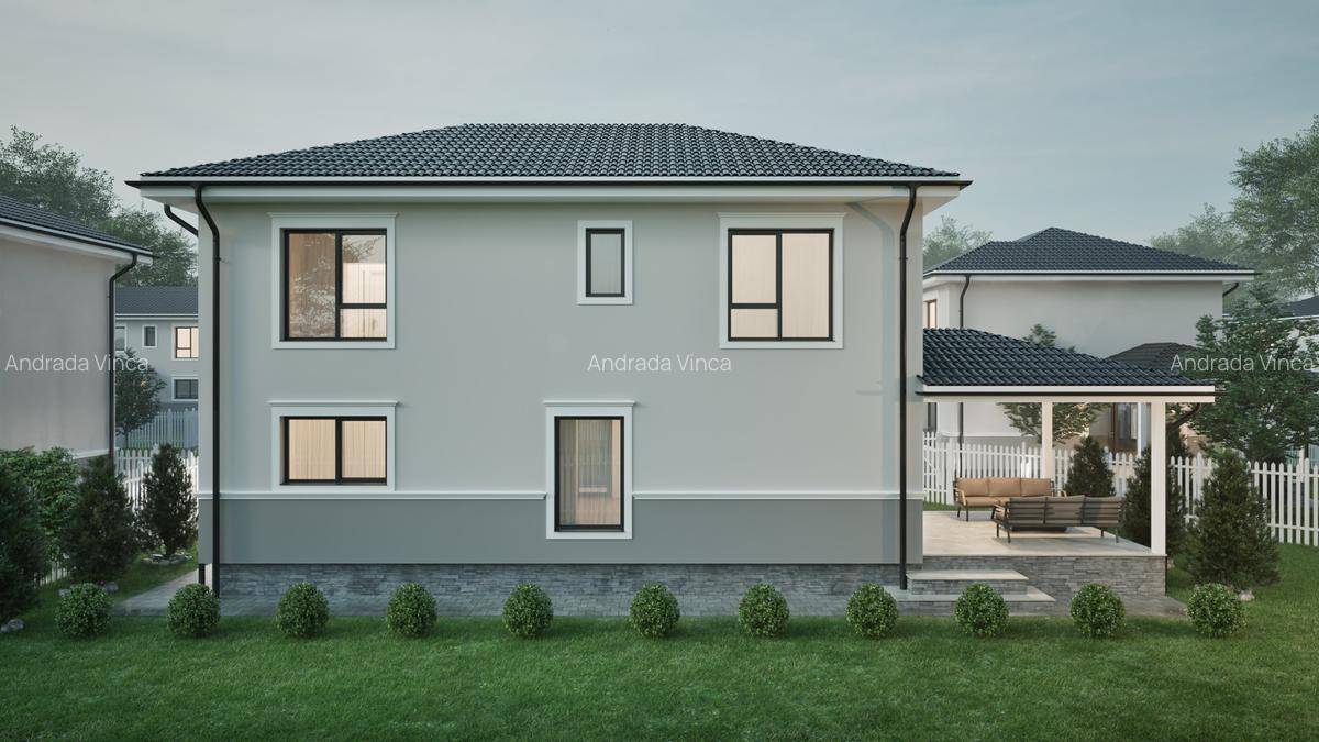 Locuință single 136 mp – compartimentare eficientă și design practic - 19