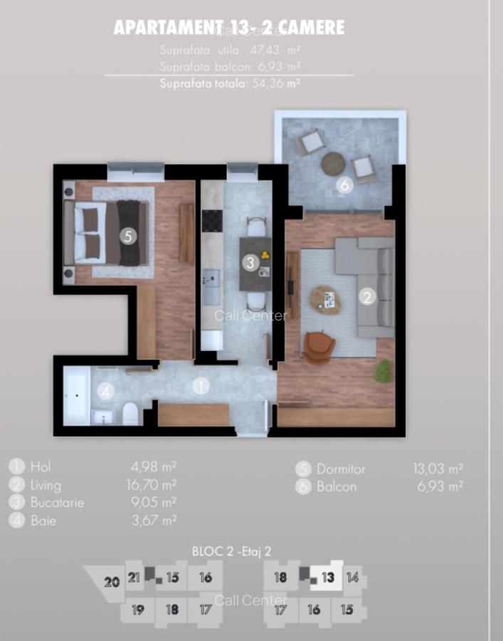 Apartament 3 camere - 1 minut de mers pe jos fata de Metrou Berceni - 3