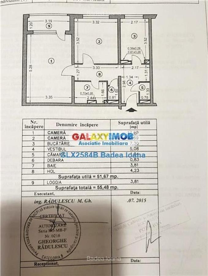 Apartament 2 camere decomandat - Metrou Titan - 8