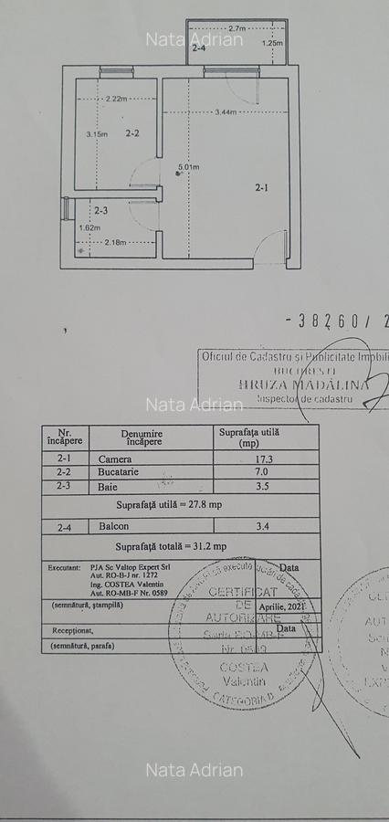 Sălăjan, bloc 2021, garsonieră mobilată complet - 9