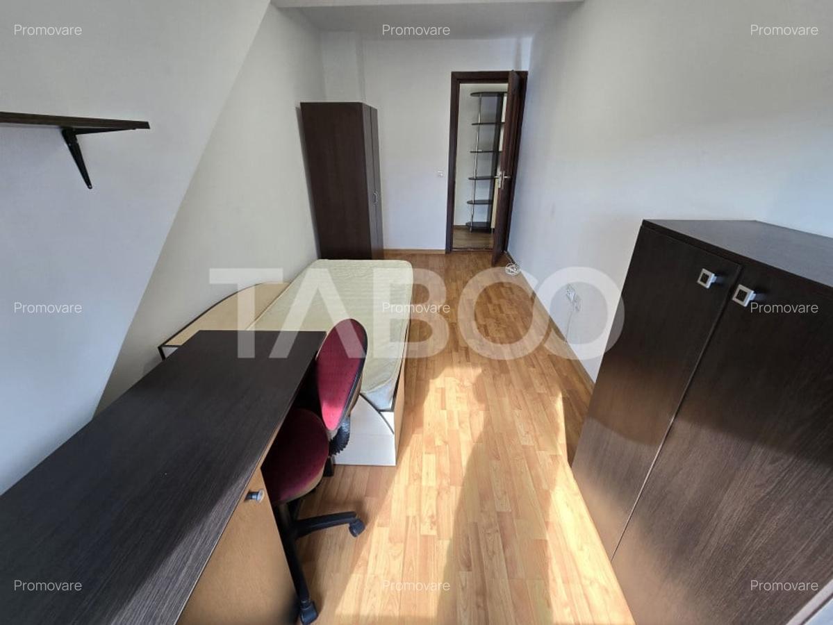 Apartament decomandat 106 utili 4 camere 2 bai 2 balcoane Milea Sibiu - 26