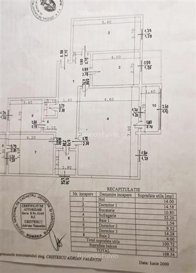 Apartament cu 3 camere decomandat în Herăstrău - 1