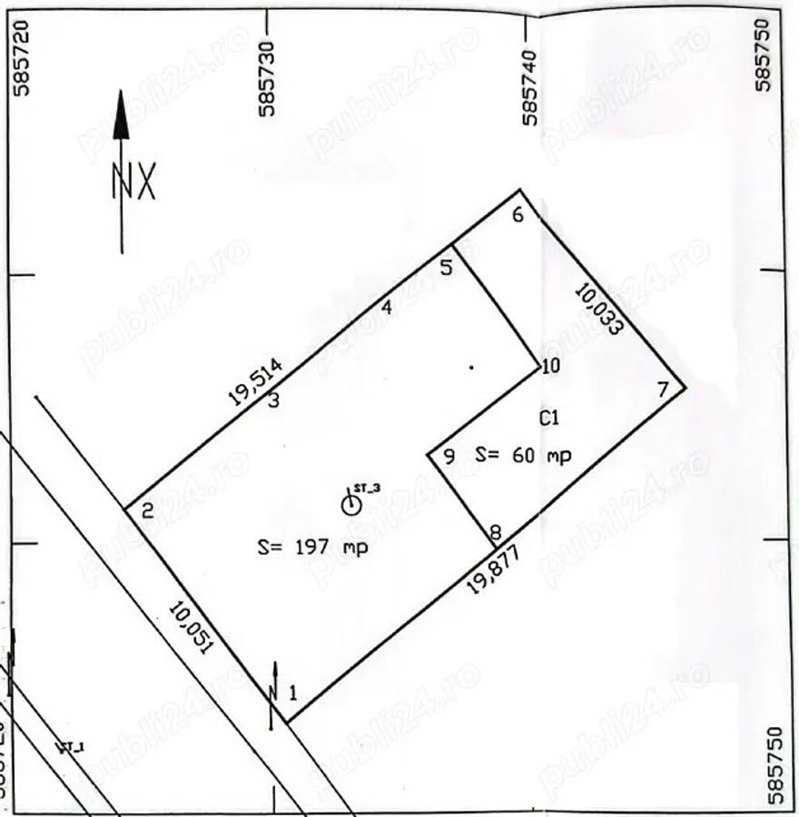 Str. Trompetului, Ferentari, Sect. 5, Bucuresti Casa + Curte 197mp - 3