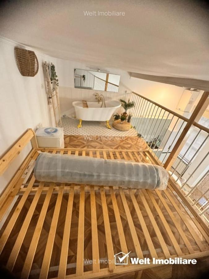 Apartament tip studio etajat, ultracentral, mobilat si utilat ! - 16
