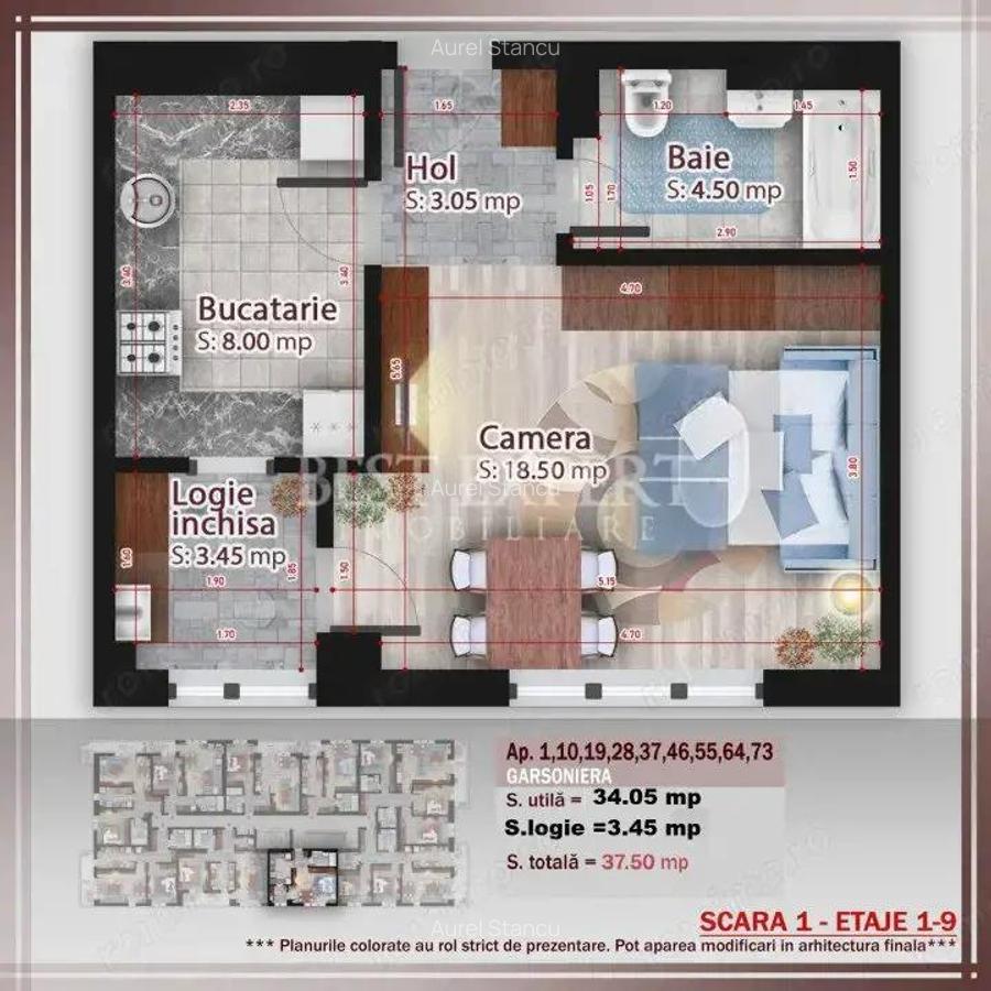 Garsoniera Direct Dezvoltator -Ideal Investitie - 2