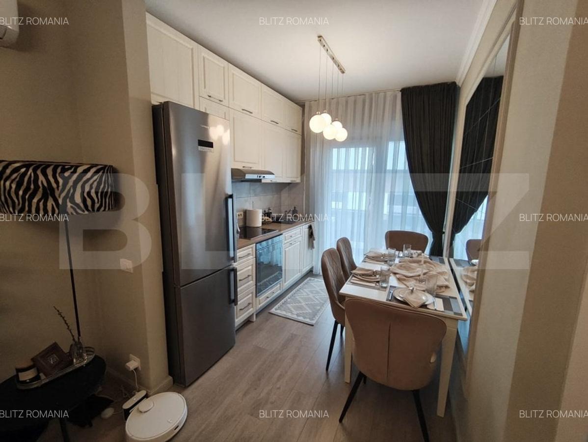 Apartament cu 2 camere, mobilat lux terasa 40 m deasupra +parcare zona Ceyrat - 1