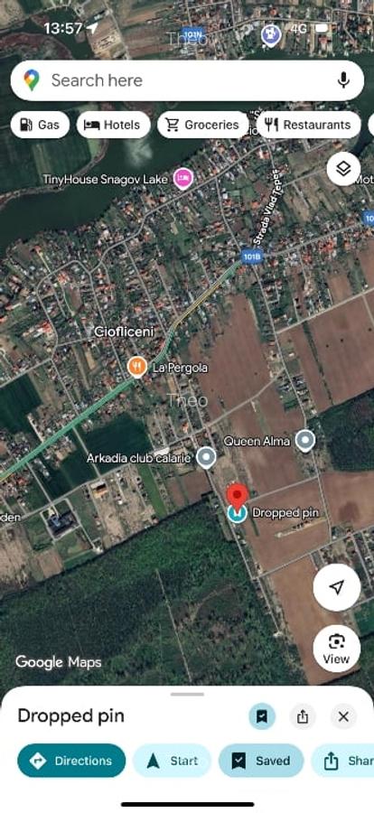 Teren intravilan 736 mp, Ciofliceni – Snagov, acces asfalt, lângă pădure și case - 1