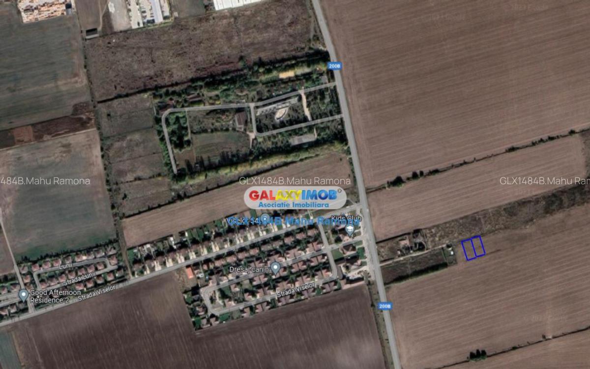 Teren pentru constructie case, 1408 mp Balotesti, zona inel - 2