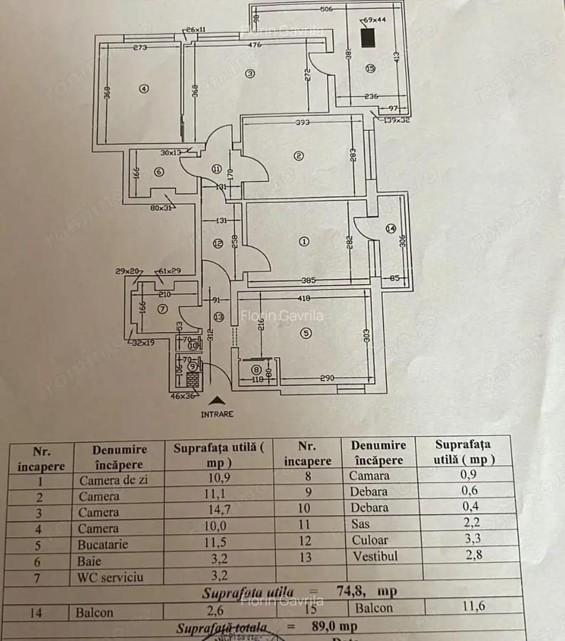 Apartament 4 camere cu loc de parcare in zona Lujerului, Militari - 8