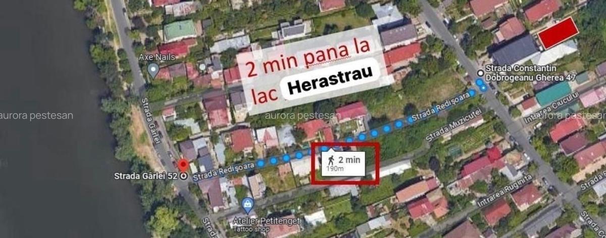 Oferta:Vand/Schimb teren  Lac Herastrau/Metrou Baneasa - 1