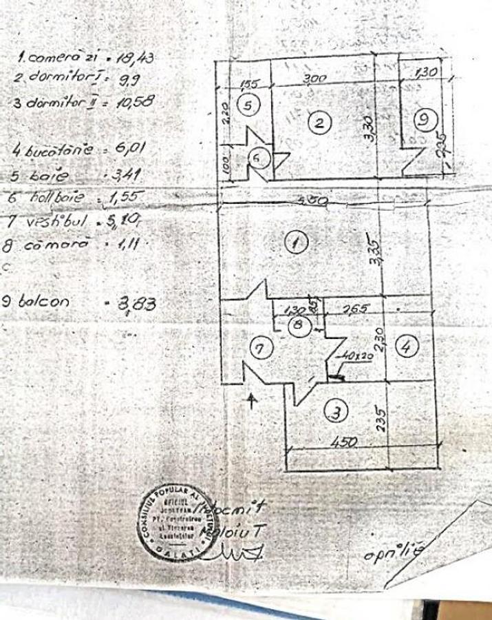 Apartament cu 3 camere in Micro 16 - 1 Apartament cu 3 camere in Micro 16 - 1