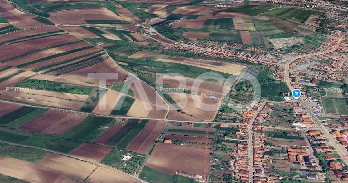 Teren de vanzare intravilan Sura Mare Sibiu 400 mp zona deosebita - 2