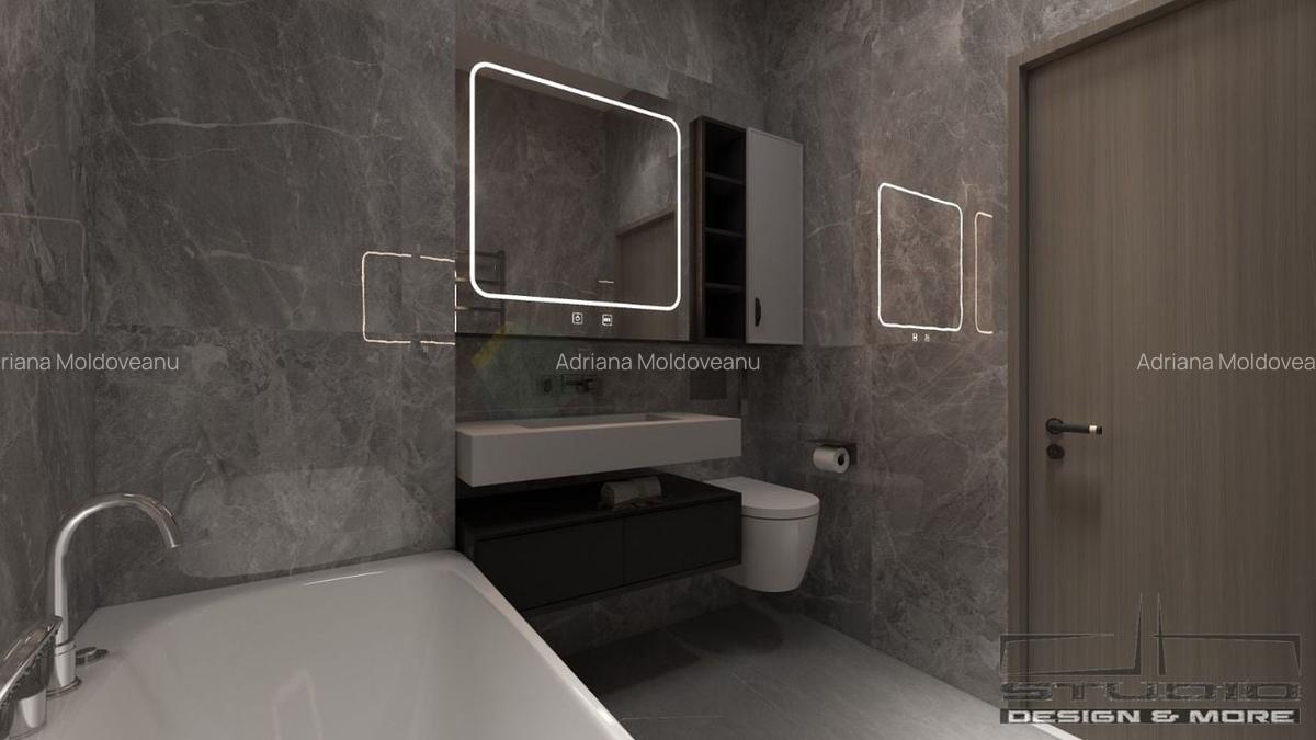 Apartament spațios de 3 camere la etaj, 74 mp utili + balcon – Tunari - 15