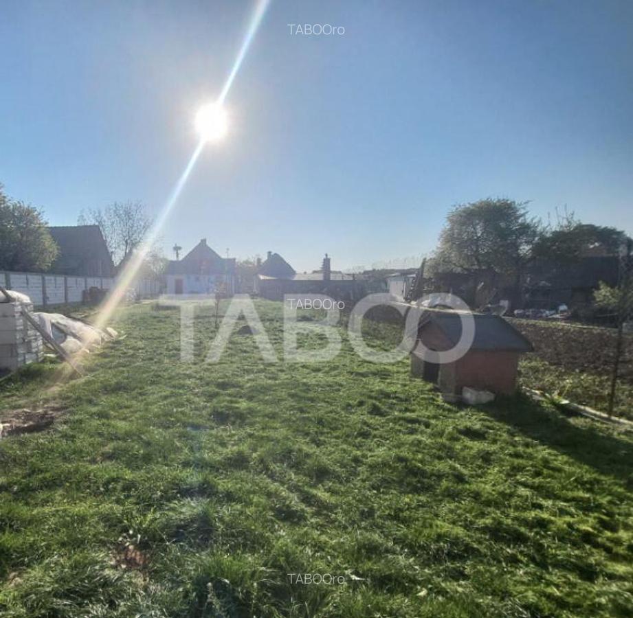 Casa individuala de vanzare cu teren de 996 mp in Cristian S - 2